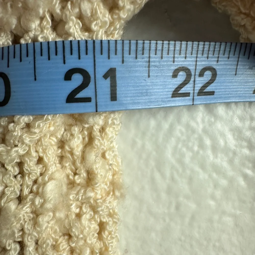 ASTR Women's Beige V-Neck Sweater - Picture 7 of 7